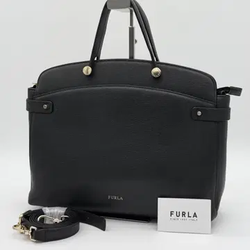 [ 새상품급 ] FURLA agata 핸드백 2way 숄더백 블랙 컬러