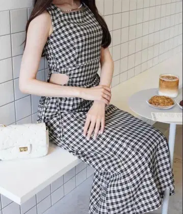 POMME charm side ribbon onepiece