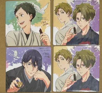 극장판 츠루네 시작의 한 발 입장객 혜택 코스터 세트