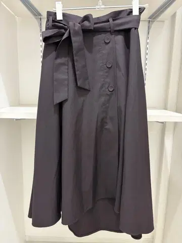 MK 플레어 스커트 브라운 M 사이즈