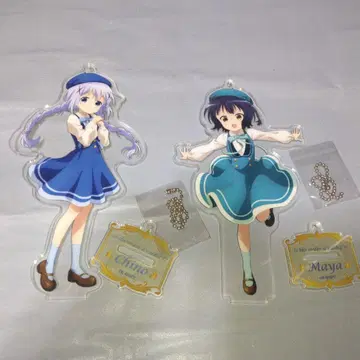 치노 마야 스탠드 아크릴 키링 아틀레 아키하바라 주문은 토끼입니까?