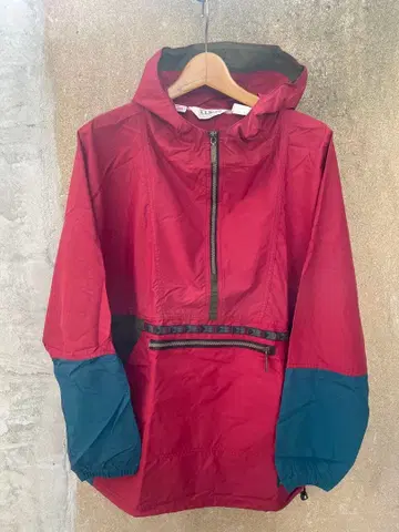 L.L.Bean 아노락 후드티 남성용 M USA제 티롤 테이프