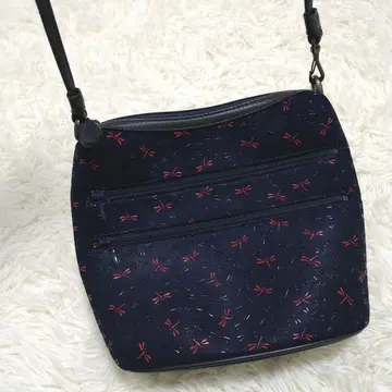 인덴야 레어 잠자리 패턴 숄더백 숄더, 사선으로도 멜 수 있음