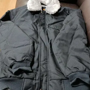 VERDE 퍼 자켓 3L 블랙