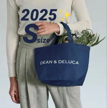 DEAN & DELUCA 차리티 토트 2025 라피스 블루 S