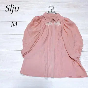 Slju 슬리브리스 티셔츠 (M) 팔뚝 커버 숄 포함 드레이프감 블라우스