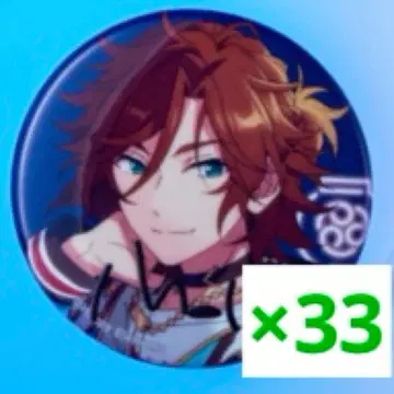 미케지마 마다라 7주년 캔뱃지