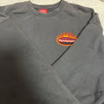 Paragraph 오버 사이즈 맨투맨 그레이