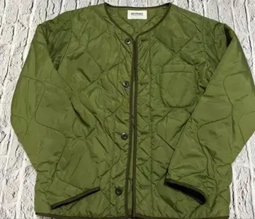 빔스보이 BEAMS BOY 퀼팅 자켓 카키