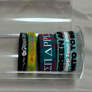 미세스 그린애플 러버 밴드 4개 세트