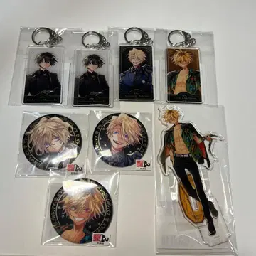 열강전선 마루쿠지 아크릴 스탠드 아크릴 키링 캔뱃지