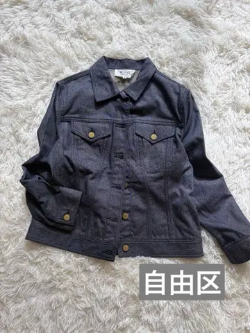 JIYU-KU 자유구 지유쿠 G 자켓 인디고 실크 혼방