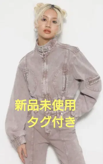 택 포함 새상품 LAGUA GEM CANCER DENIM BZ 블루종