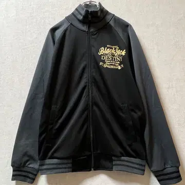 저리 상의 (M) 자켓 집업 로고 블랙 x 그레이 a1410