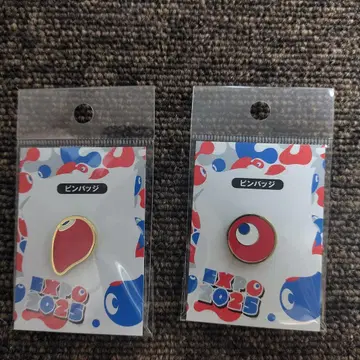 EXPO 2025 코먀쿠 핀 배지 2개 세트