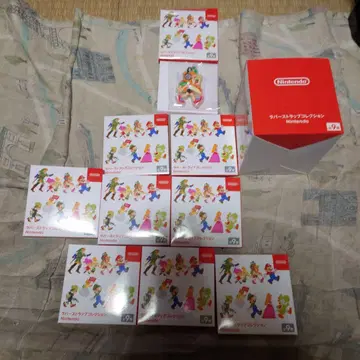 Nintendo 러버 스트랩 9종 컴플리트 세트