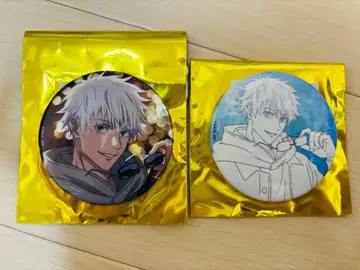 주술회전 말큐브 트레이딩 캔뱃지 고죠 사토루 2세트