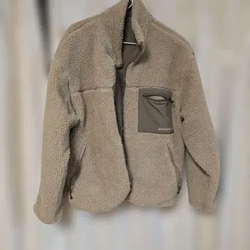 Dickies 베이지 플리스 자켓