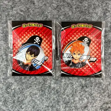 하이큐  캔뱃지 히나타 쇼요 카게야마 토비오