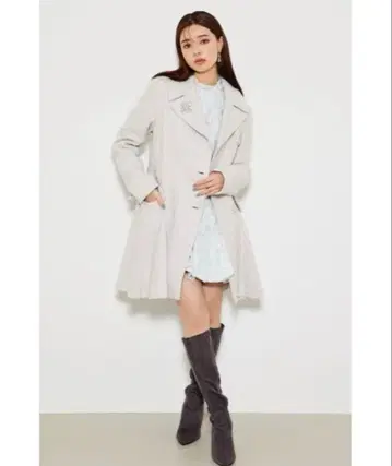 [ 완판템 ] rienda MINI 신데렐라 라인 코트