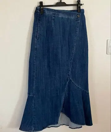 야마다야 Aga 데님 머메이드 스커트 9호 미사용 새상품