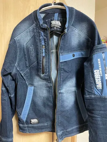 TORA 데님 자켓 M 사이즈 다크 블루