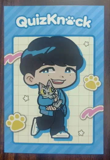 QuizKnock 동문 마네키네코 콜라보 드링크 엽서