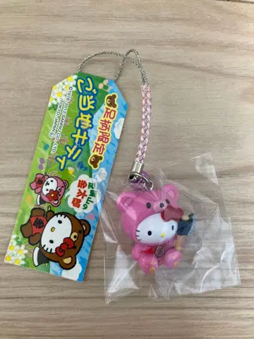 지역 한정 키티 헬로키티 족자 아시가라 한정판 긴타로