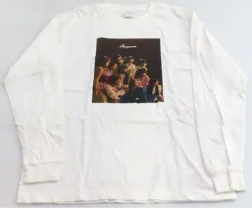 안쥬르므의 의욕 넘치는 롱T 화이트 M 사이즈