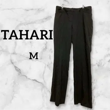 새상품급 TAHARI 슬랙스 8호 [ M ] 블랙 빅사이즈 가을/겨울