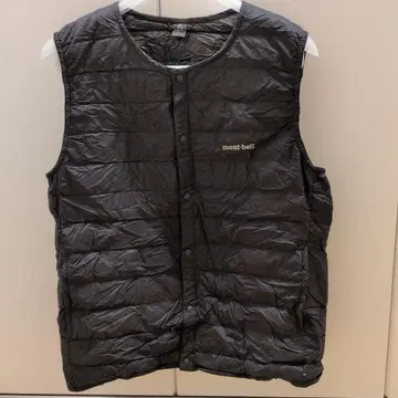 mont-bell 블랙 다운 베스트