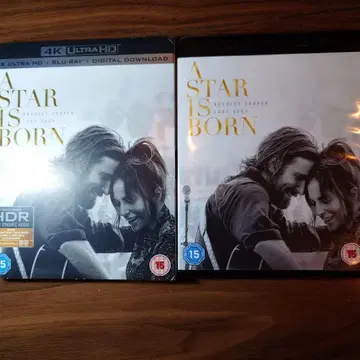 4K Ultra HD + Blu-ray 리 스타 탄생 해외판 일본어 유