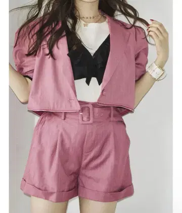 jouetie 패턴 2WAY 자켓