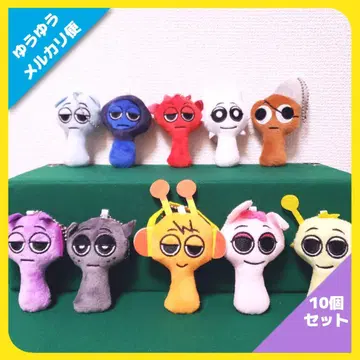 스플랜키 마스코트 키링 (전 10종 세트)