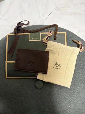 IL BISONTE 명함지갑 미사용품