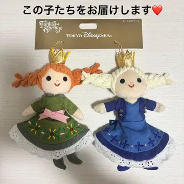 봉제 인형 참 안나 판타지 스프링스 디즈니