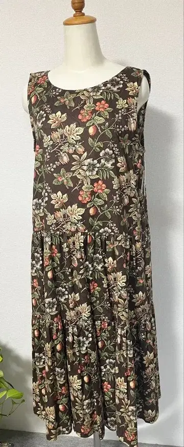 윌리엄 모리스 티어드 원피스(플라워) BR