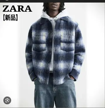 ZARA 옴브레 셔츠 자켓