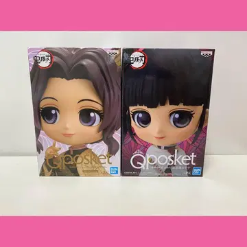 귀멸의 칼날 Qposket 피규어 세트 코쵸우 시노부 세피아 카나오