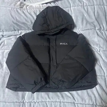 RVCA 여성용 다운 숏 기장