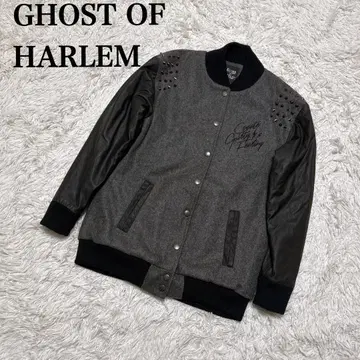 GHOST OF HARLEM 고스트 오브 할렘 바시티 자켓 자켓 자수