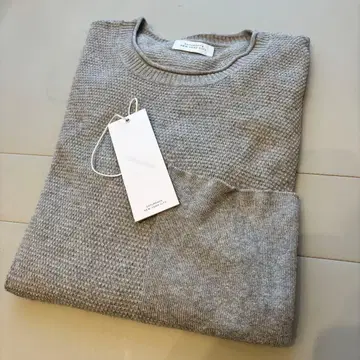 [ 새상품급 ] SATURDAYS NYC 니트 스웨터 라이트 그레이 S