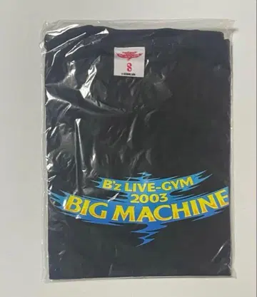 B'z LIVE-GYM 2003 투어 T셔츠 S 사이즈