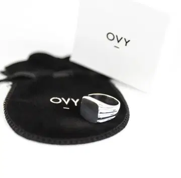 OVY 실버 시그넷 링 9호