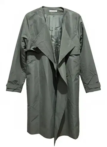 CLOUDMINE 그레이 트렌치코트 벨트 포함