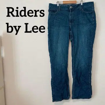 Riders by Lee 다크 블루 스트레이트 데님 청바지 빅