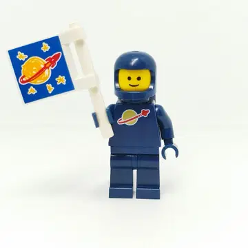LEGO 우주 비행사 다크 블루 미니 피규어 정품