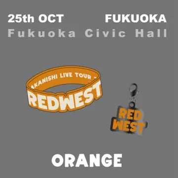 JIN AKANISHI LIVE TOUR REDWEST 러버밴드 & 참