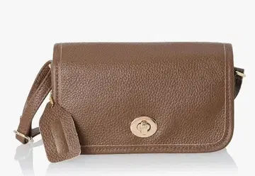 쿠코 꼬임 금장 장식 숄더백