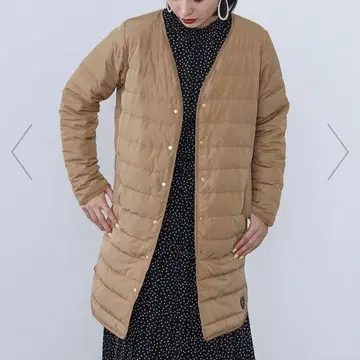 BEAMS HEART 프렌치 롱 다운 자켓 S 사이즈